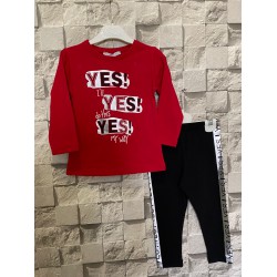 PERİ MASALI KIZ TAKIM 08594 KIRMIZI